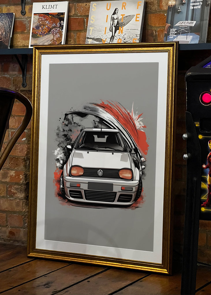 Vit Polotröja, Rök & Färg