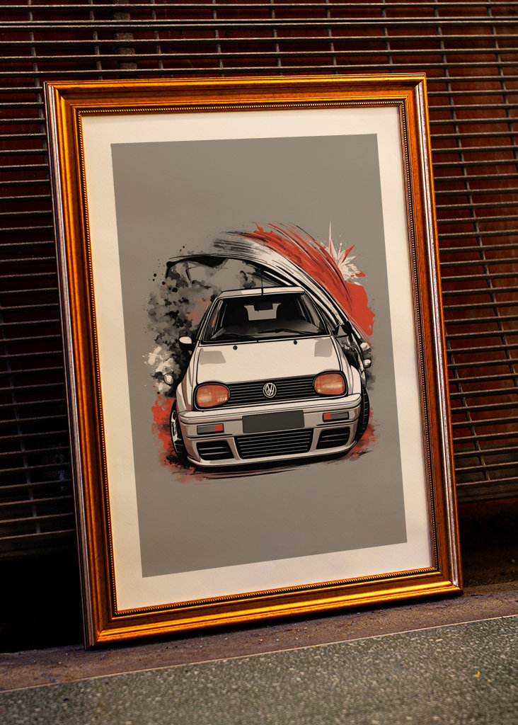 Vit Polotröja, Rök & Färg