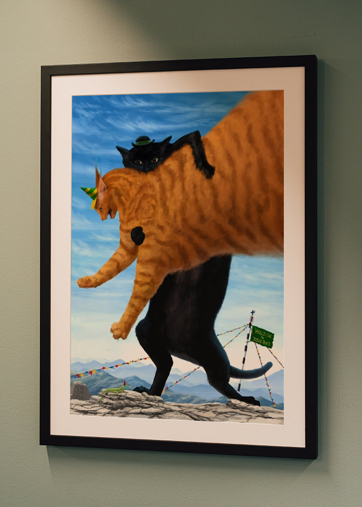 Halte dich an deinem Bruder fest