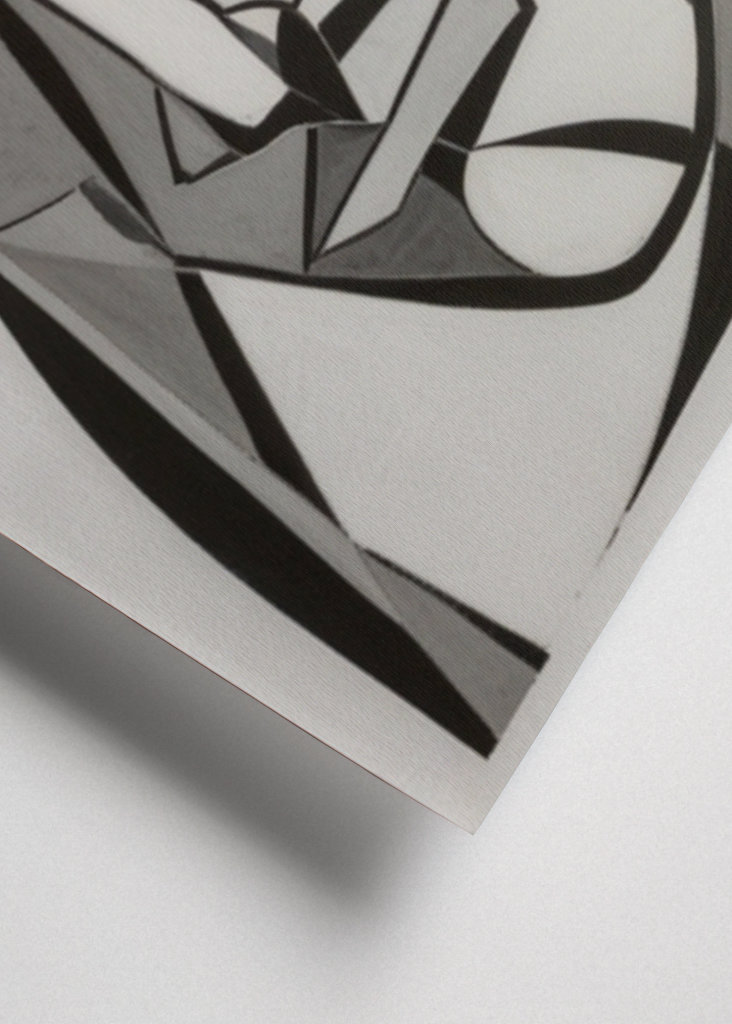 Ligne du visage-style Picasso