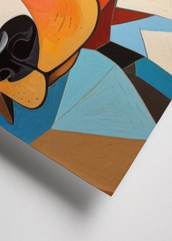 Der Hund-Picasso-Stil