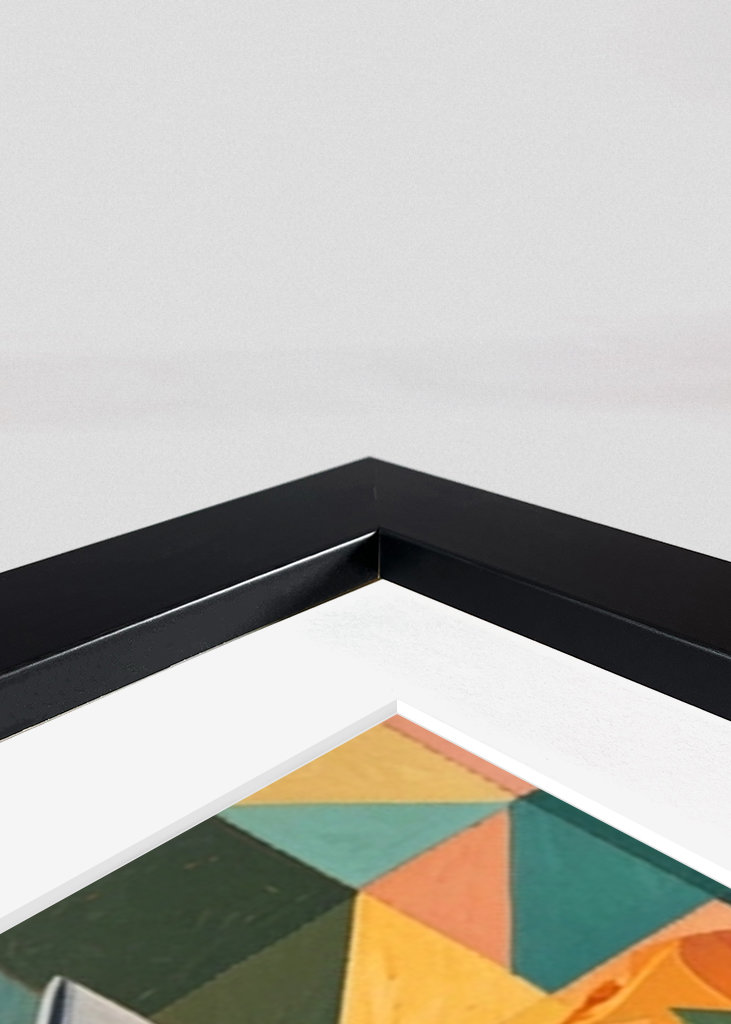 Ranúnculo Con Un Gato Cubismo