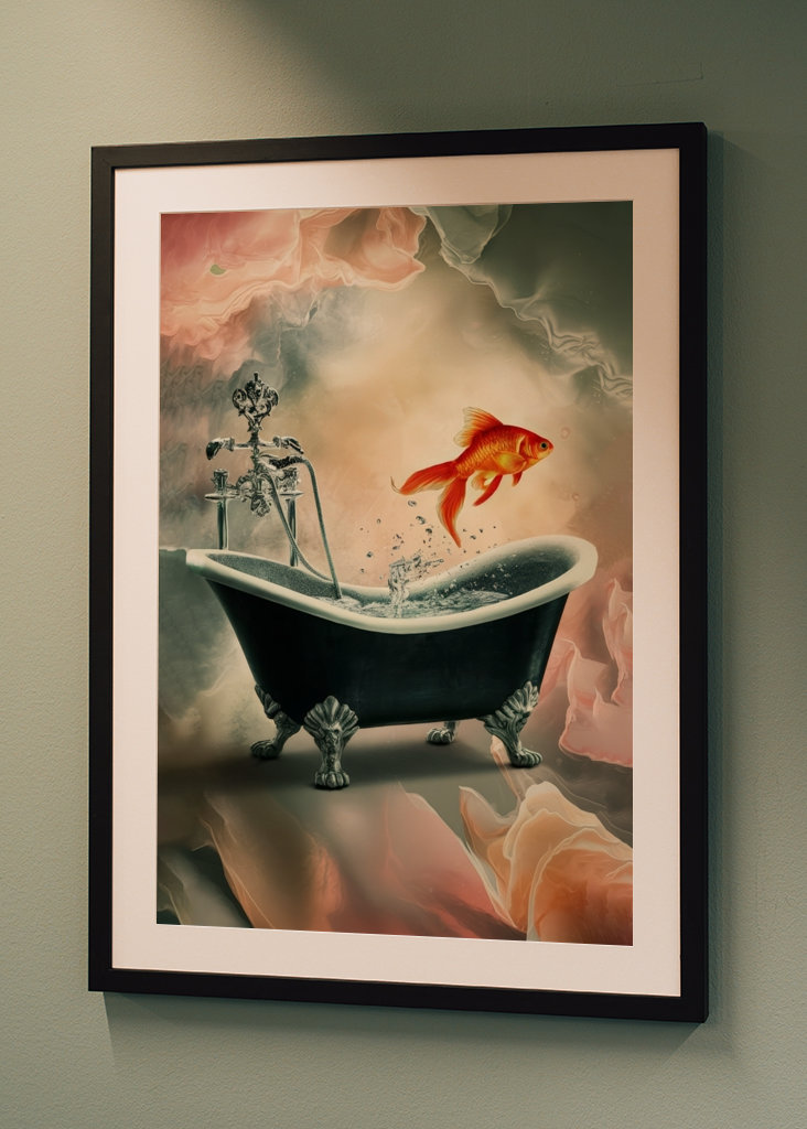 Úchvatná zlatá rybka