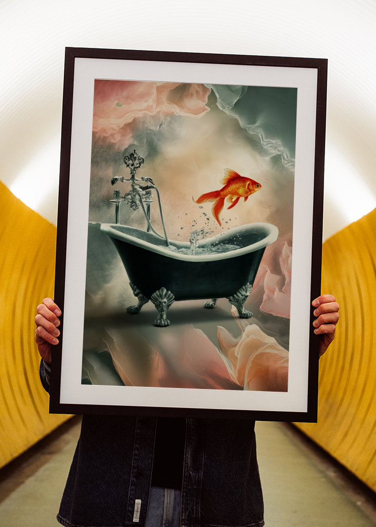 Úchvatná zlatá rybka