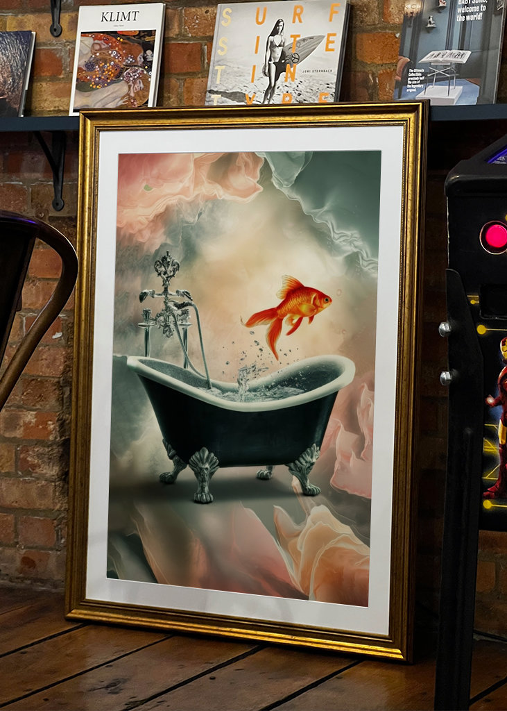 Úchvatná zlatá rybka