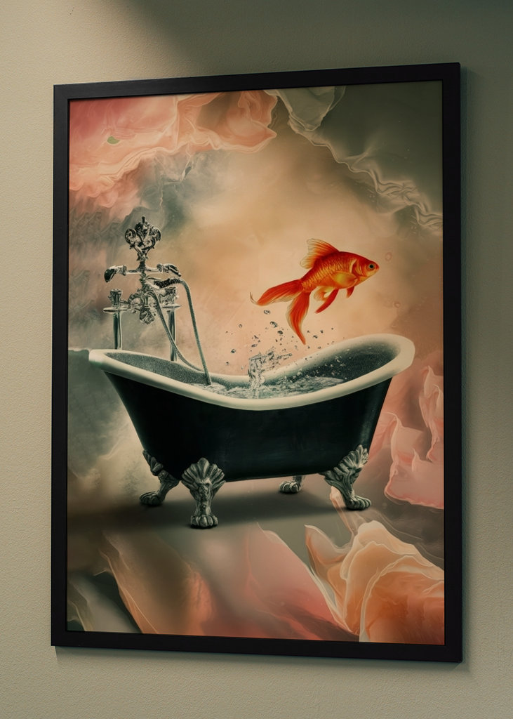 Úchvatná zlatá rybka