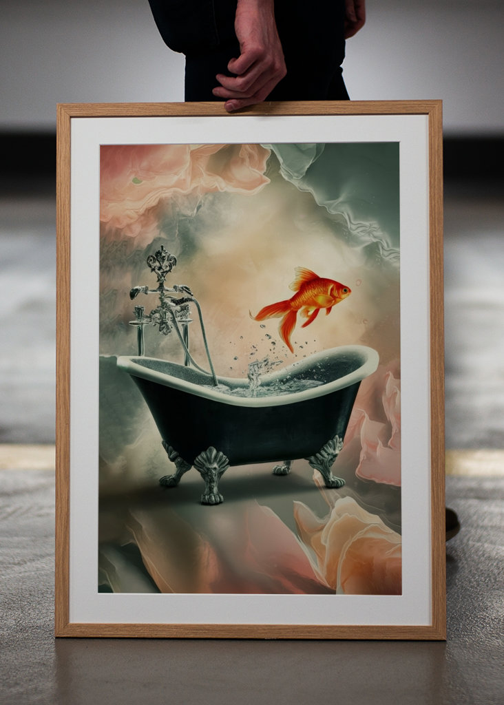 Úchvatná zlatá rybka