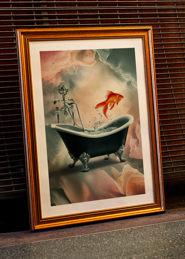 Úchvatná zlatá rybka