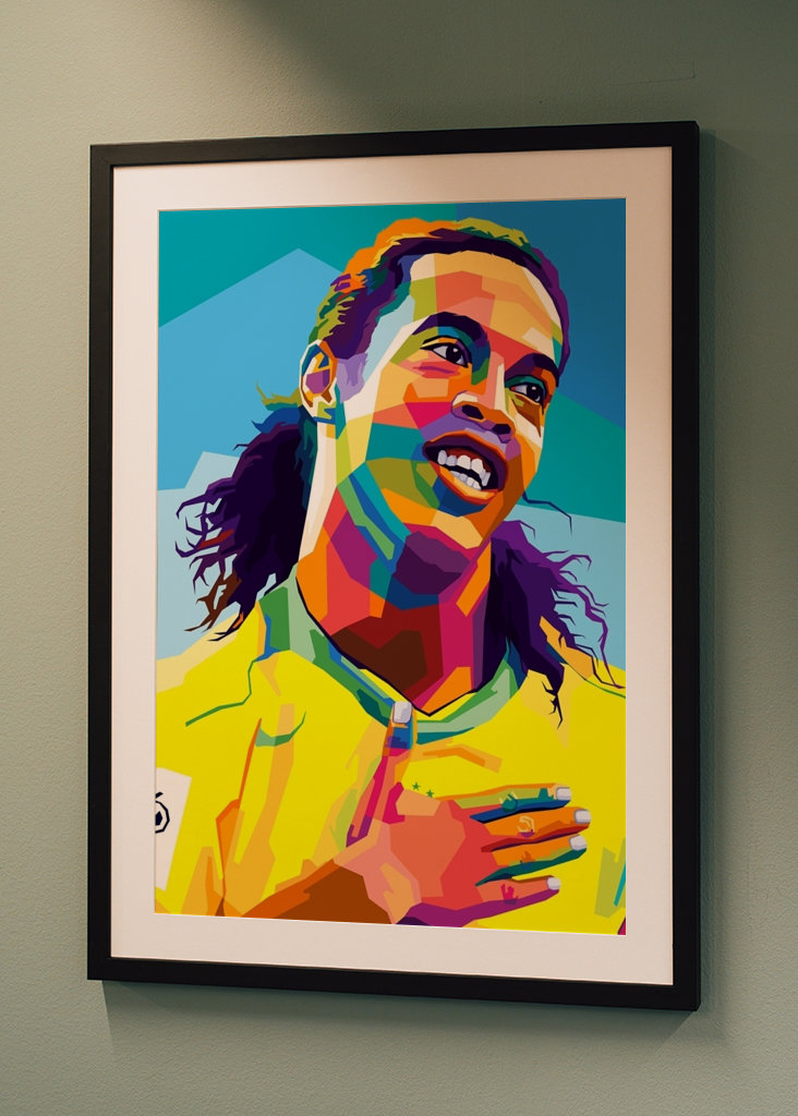 Ronaldinho Wpap Art