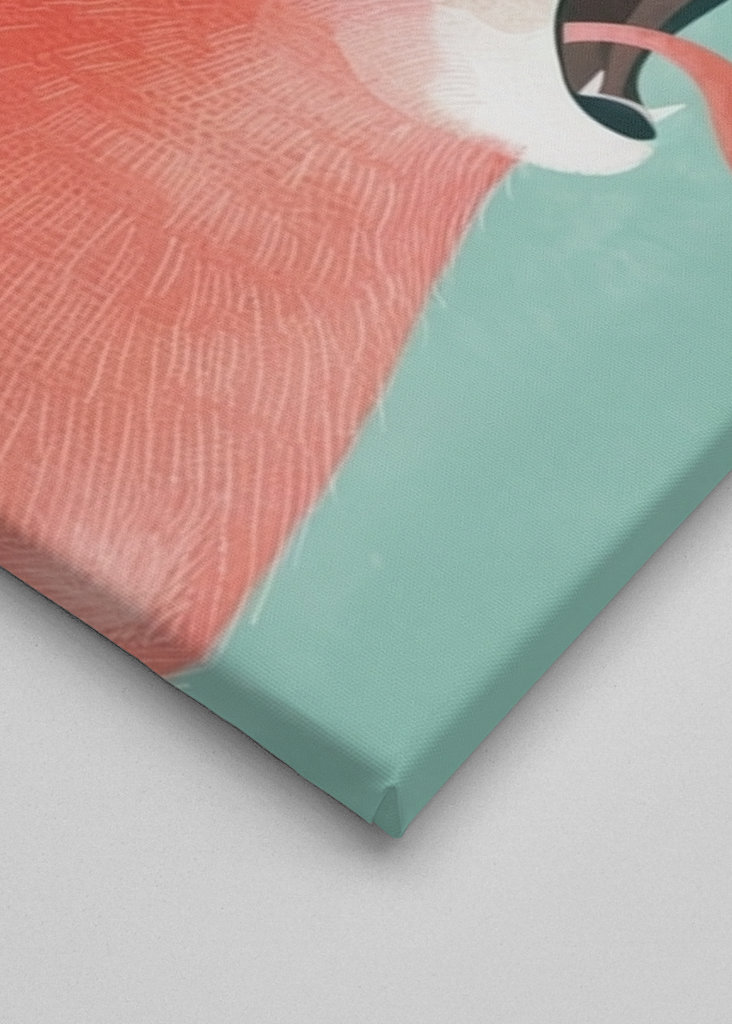 Červená kočka s korunou