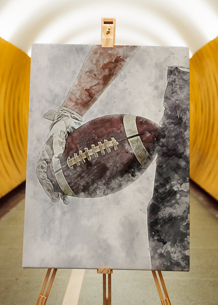 Americký fotbal - Míč