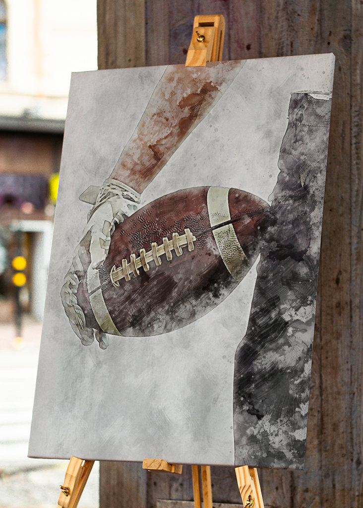 Americký fotbal - Míč