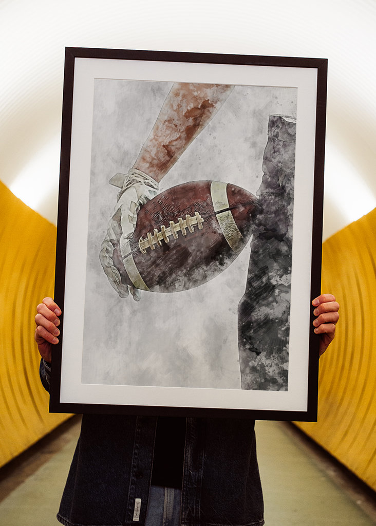 Americký fotbal - Míč