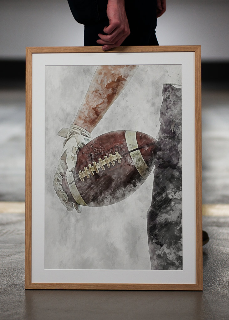 Americký fotbal - Míč