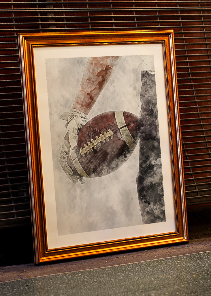 Americký fotbal - Míč