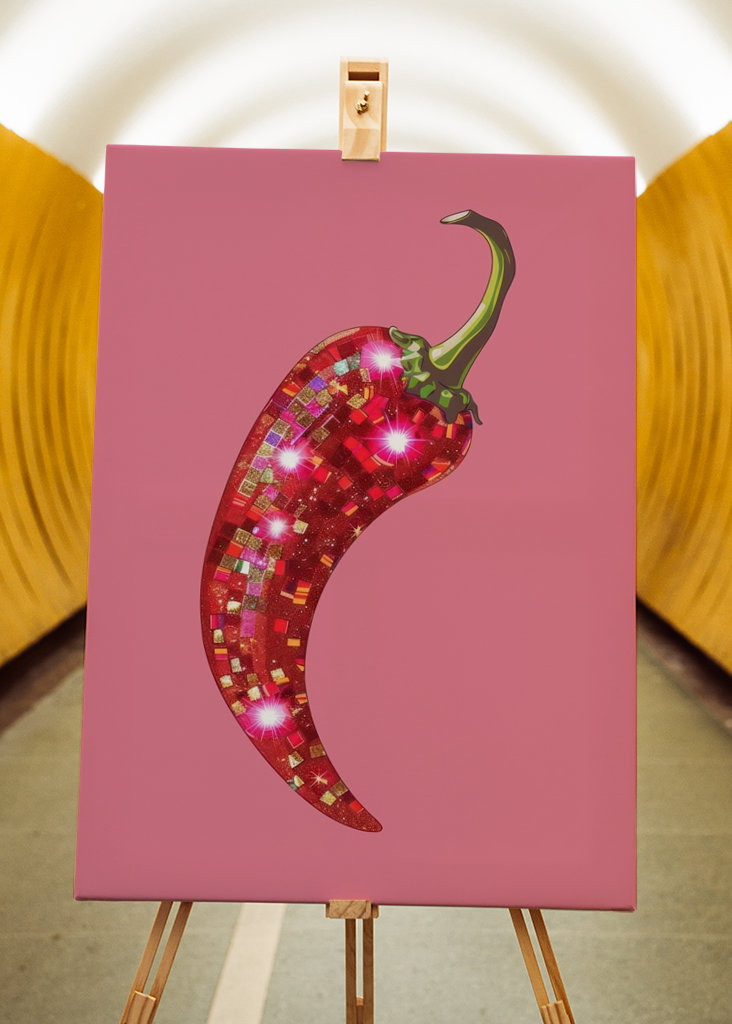 Disco Ball Red Pepper