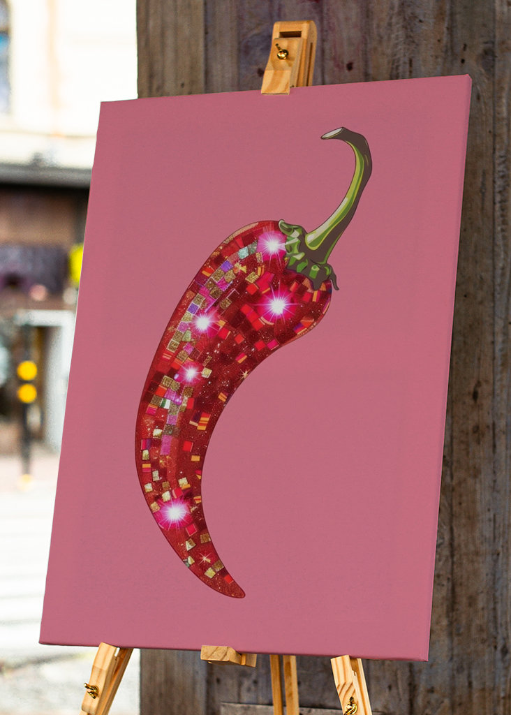 Disco Ball Red Pepper