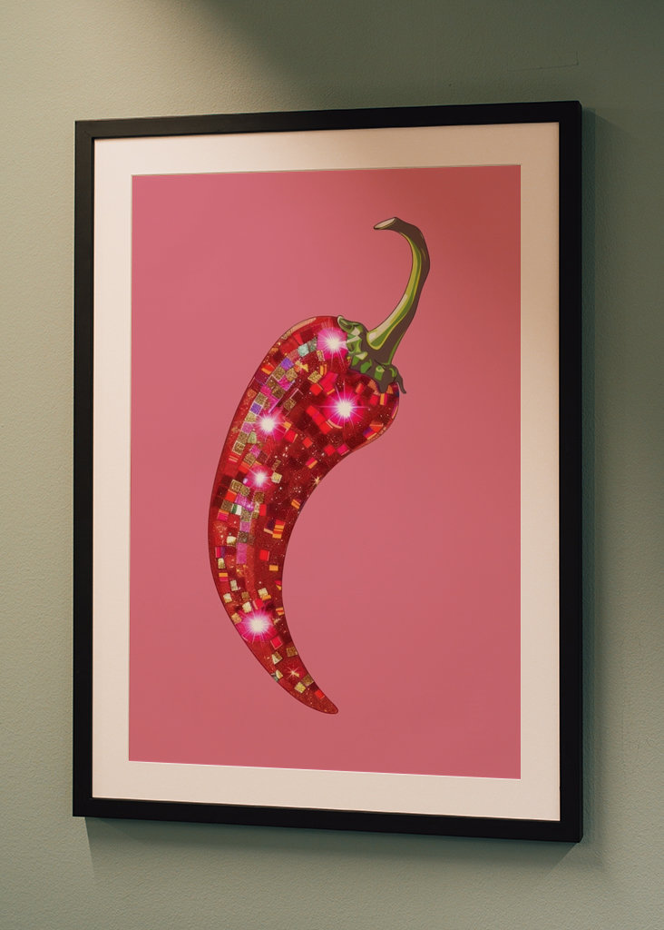 Disco Ball Red Pepper