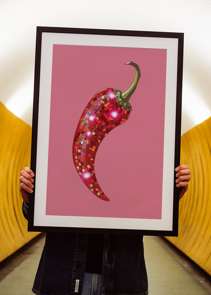 Disco Ball Red Pepper