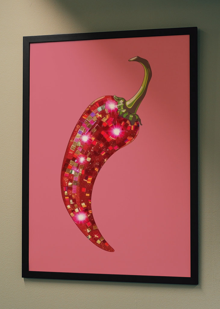 Disco Ball Red Pepper