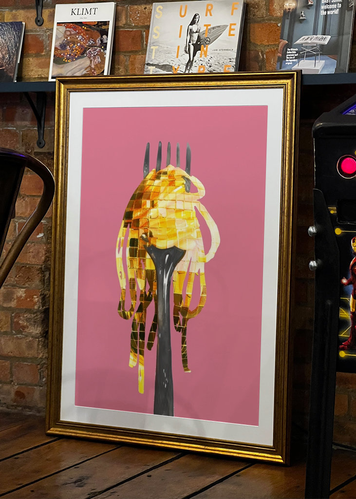 Disco koule vidlička na špagety