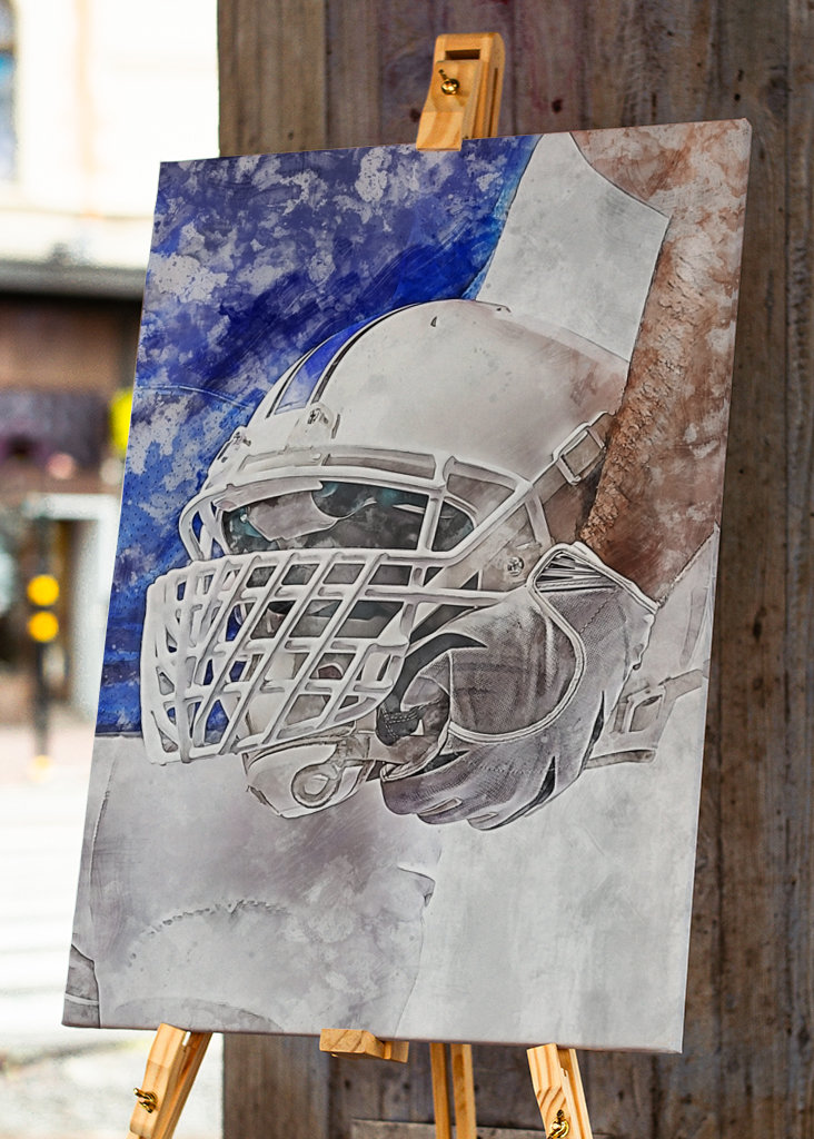 Amerikansk fodbold - Hjelm