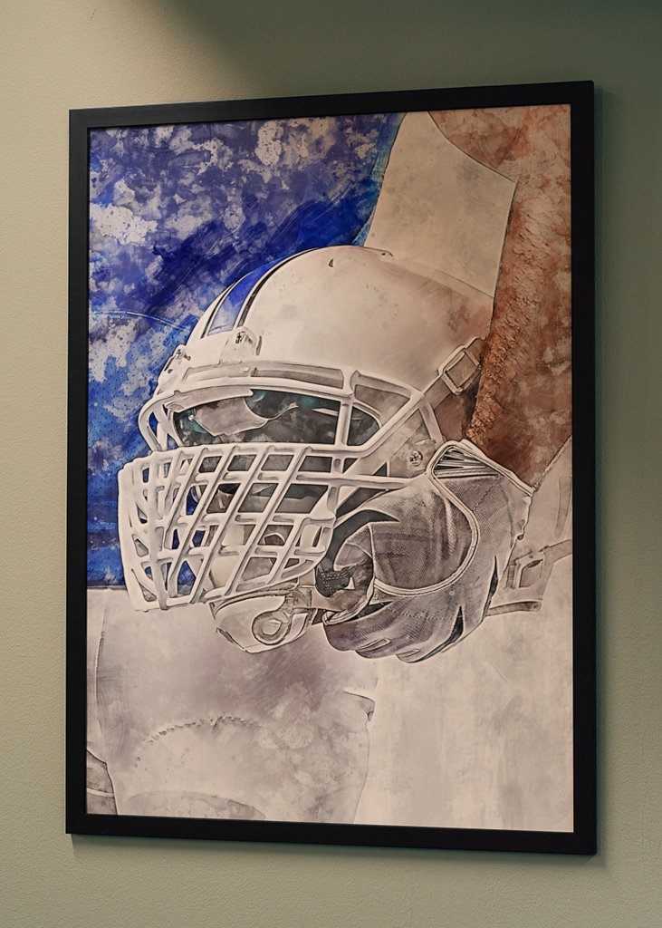 Amerikansk fodbold - Hjelm