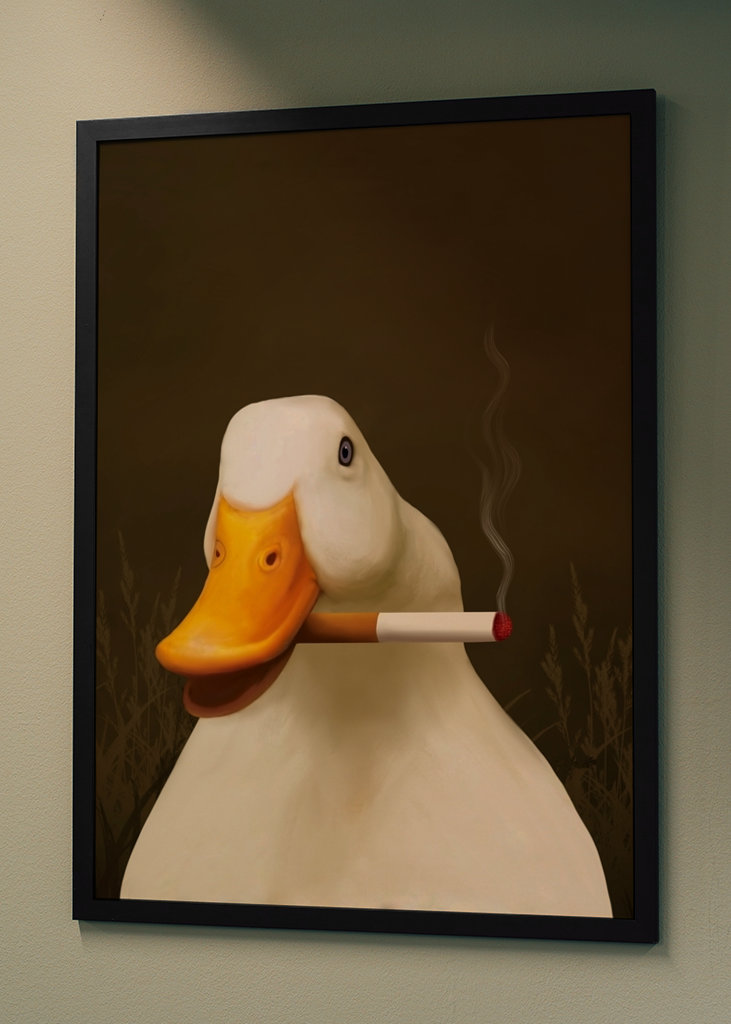 Meme de pato ahumado