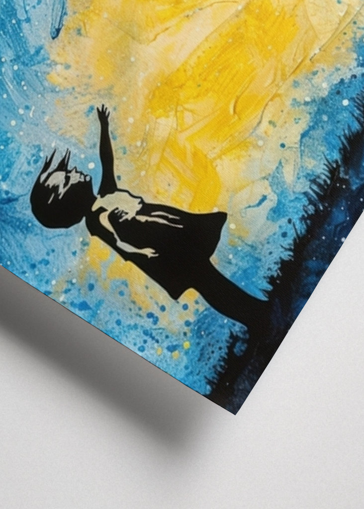 Reise des Herzens - Mädchen Ballon