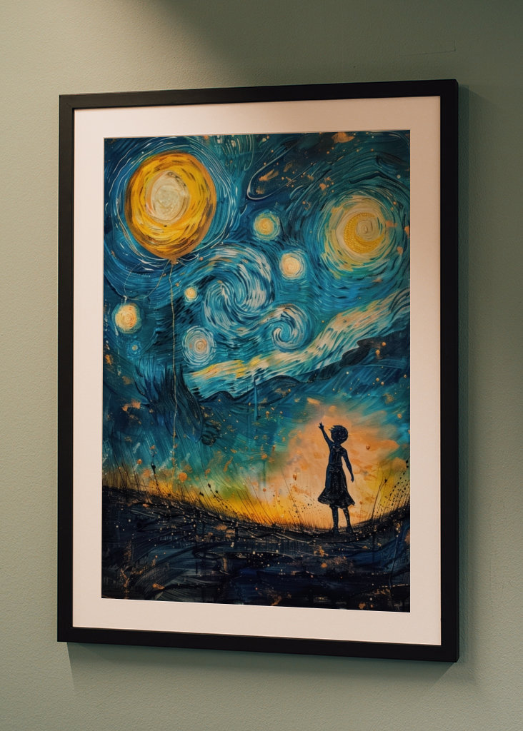 Sternentraum mit Ballon