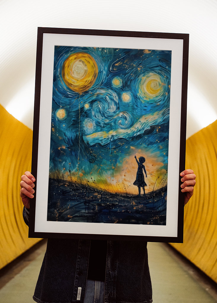 Sternentraum mit Ballon