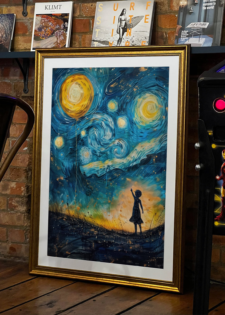 Sternentraum mit Ballon