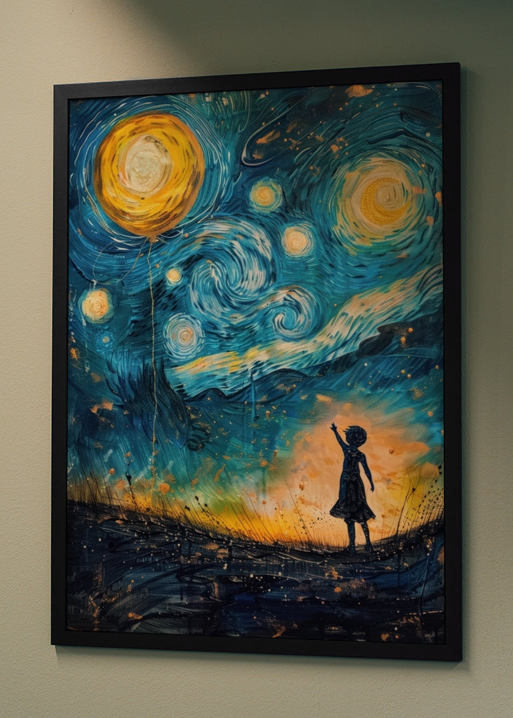 Sternentraum mit Ballon