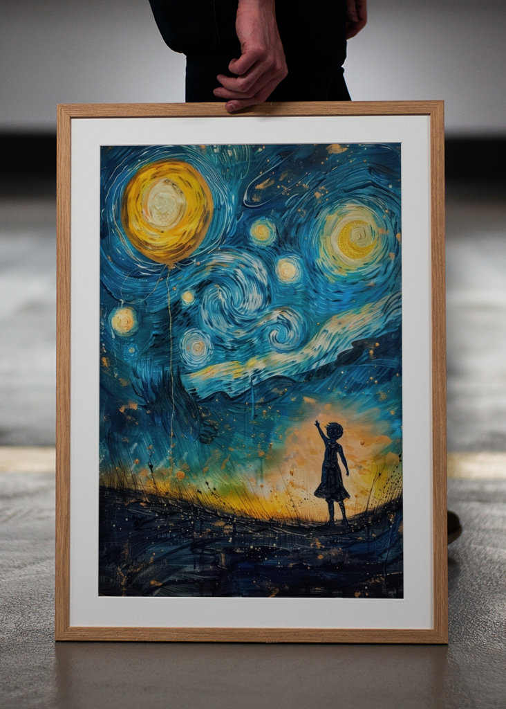 Sternentraum mit Ballon