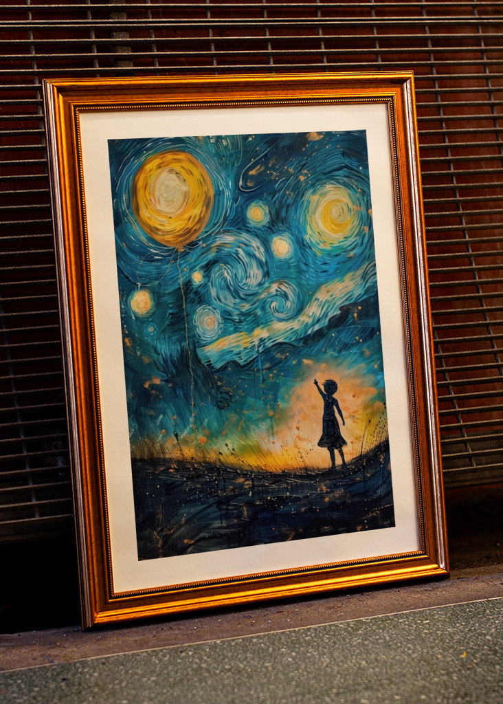 Sternentraum mit Ballon