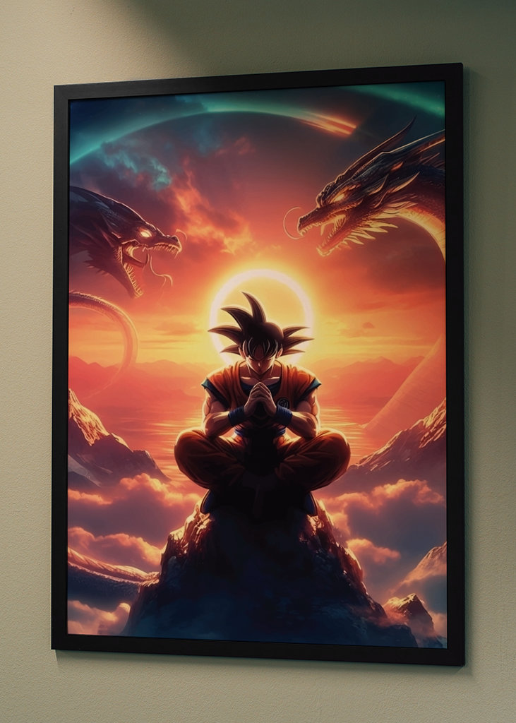 Goku y el dragón