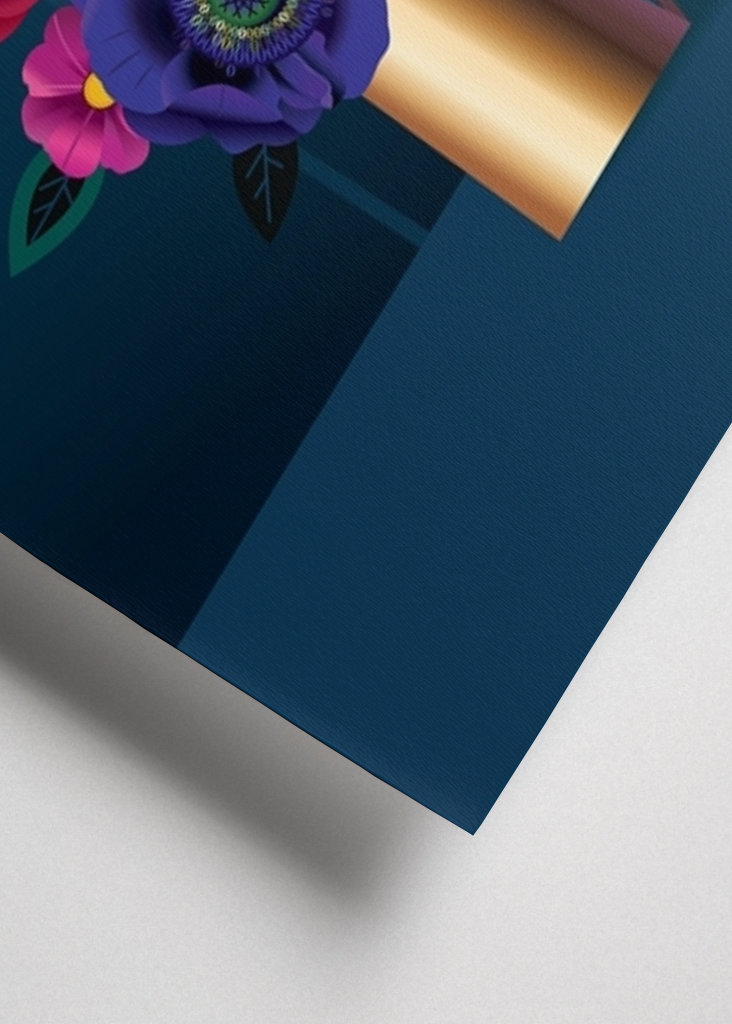 Blue Anemone Flower Bouquet