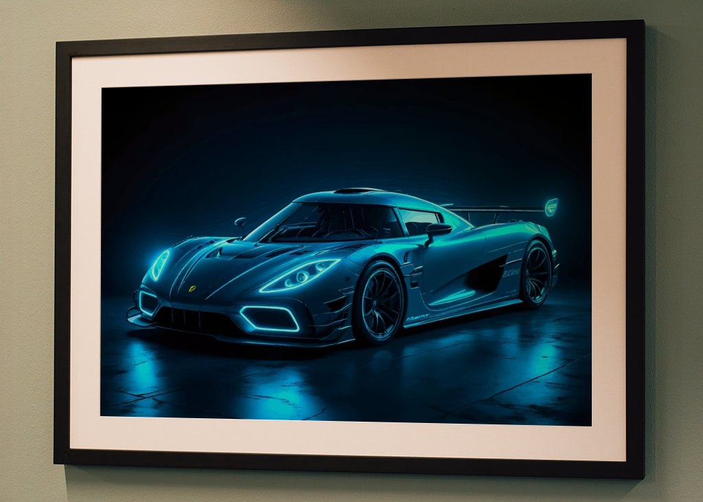 Koenigsegg Jesko - Neon