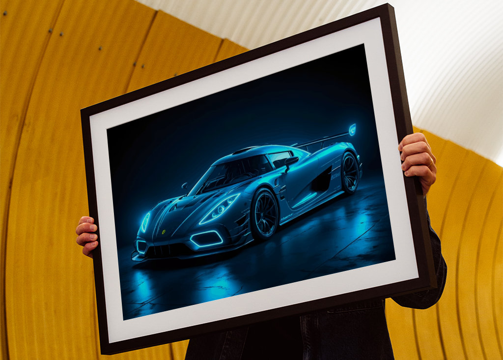 Koenigsegg Jesko - Neon