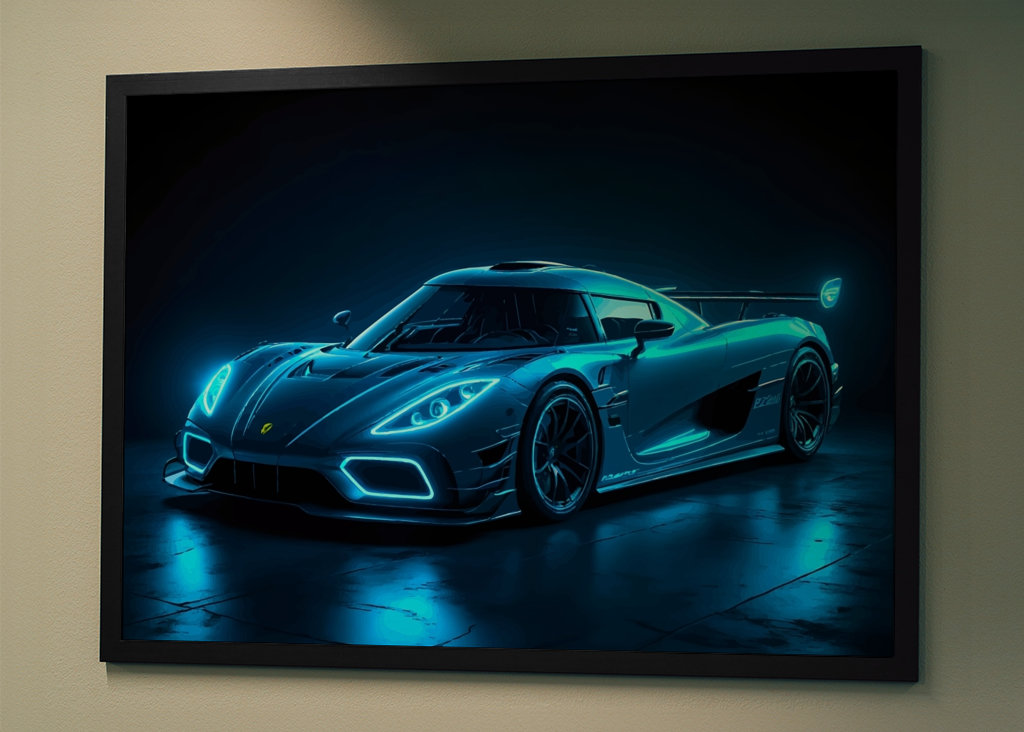 Koenigsegg Jesko - Neon