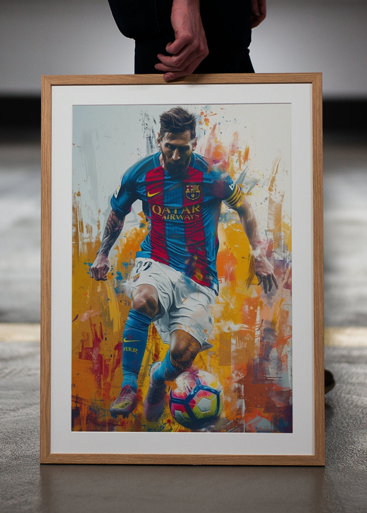 Lionel Messi in barcelona club