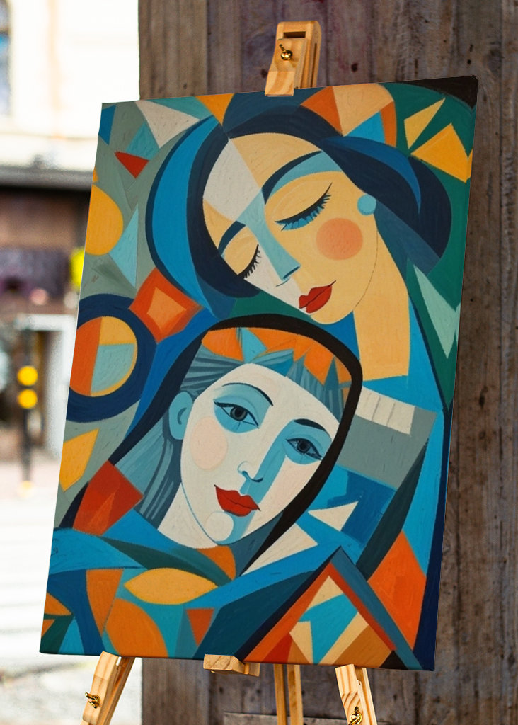 Motherhood_Picasso Stil