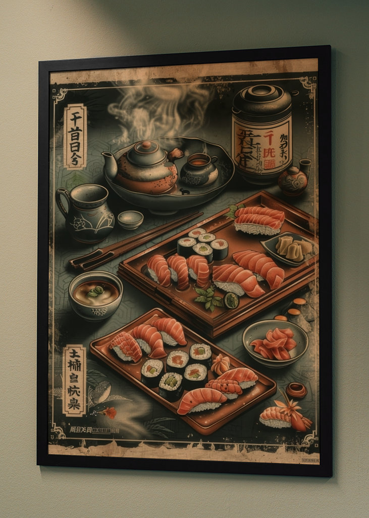 Japansk vintage køkken 