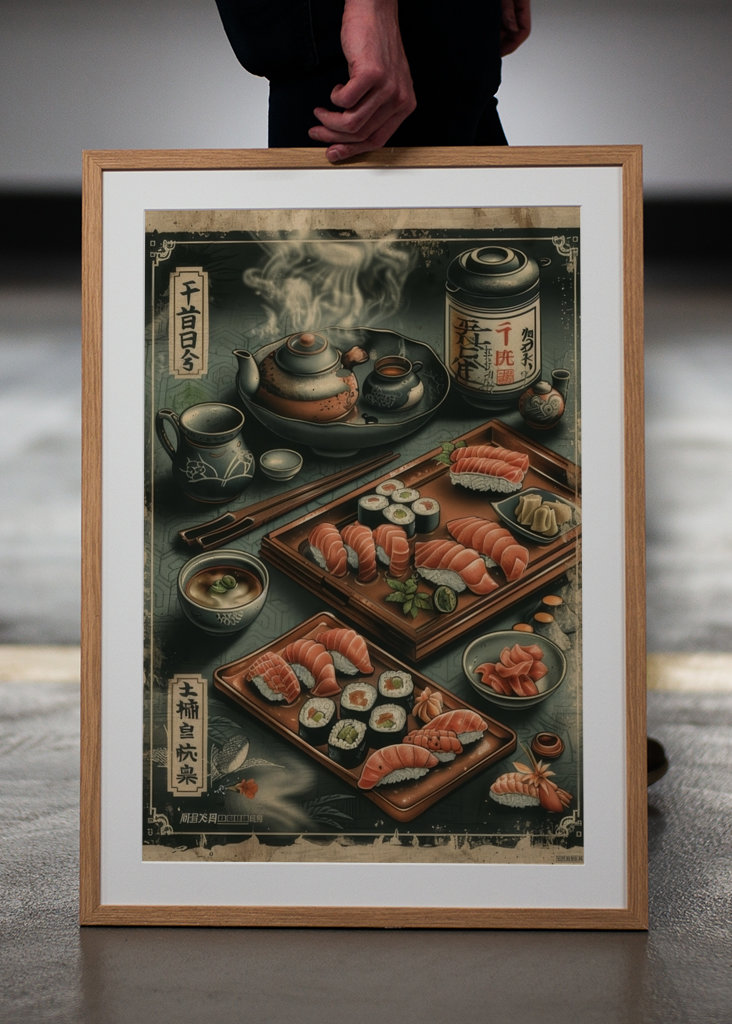 Japansk vintage køkken 