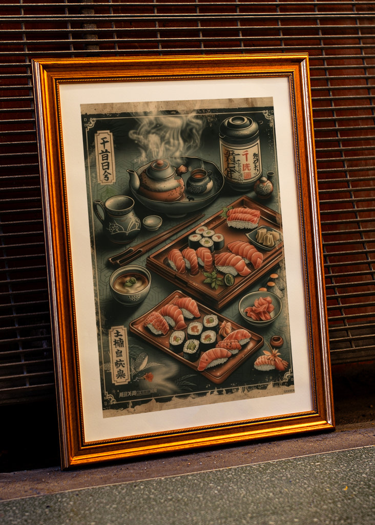 Japansk vintage køkken 