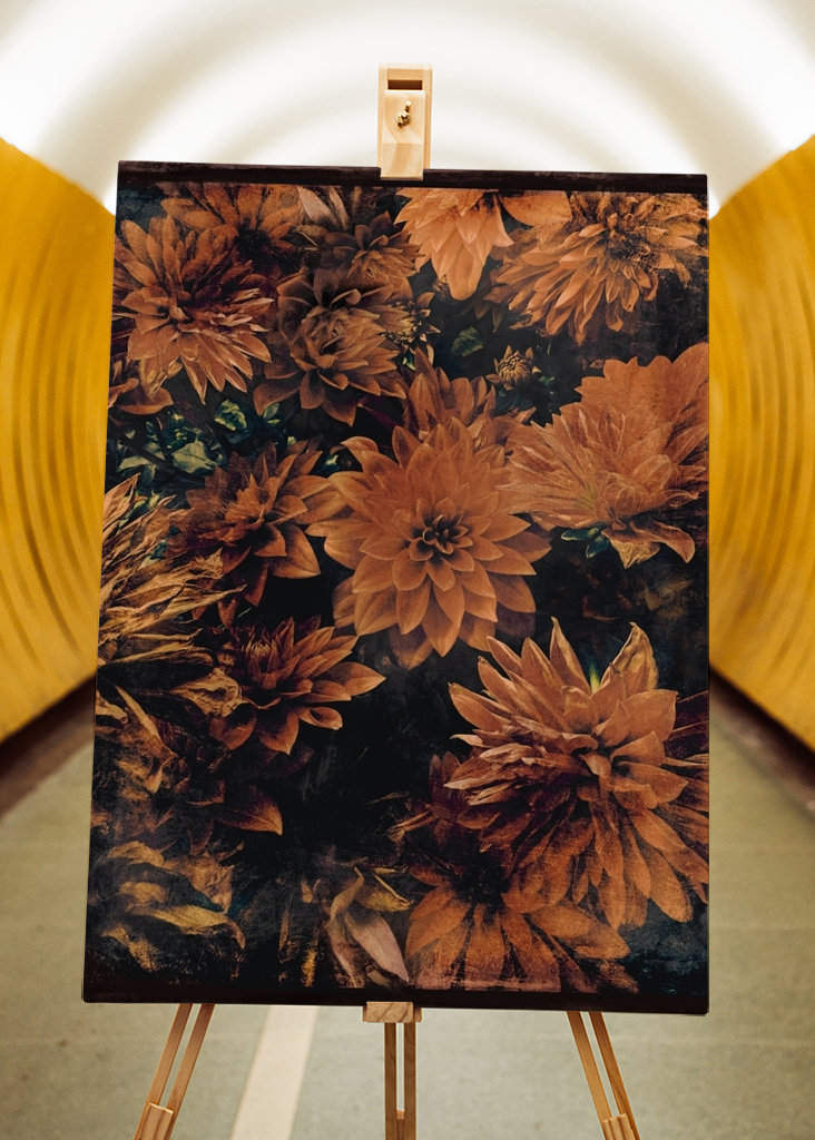 České podzimní květiny