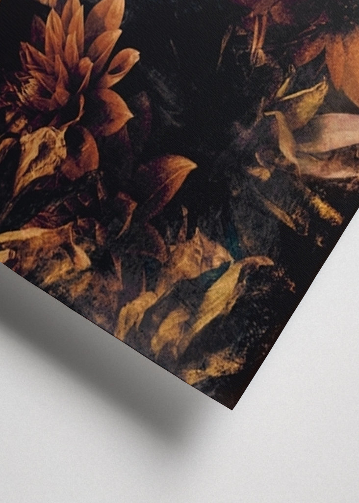 České podzimní květiny