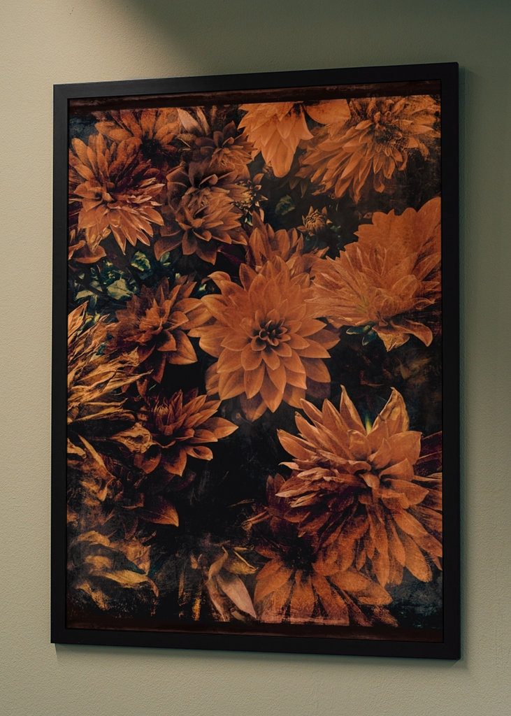 České podzimní květiny