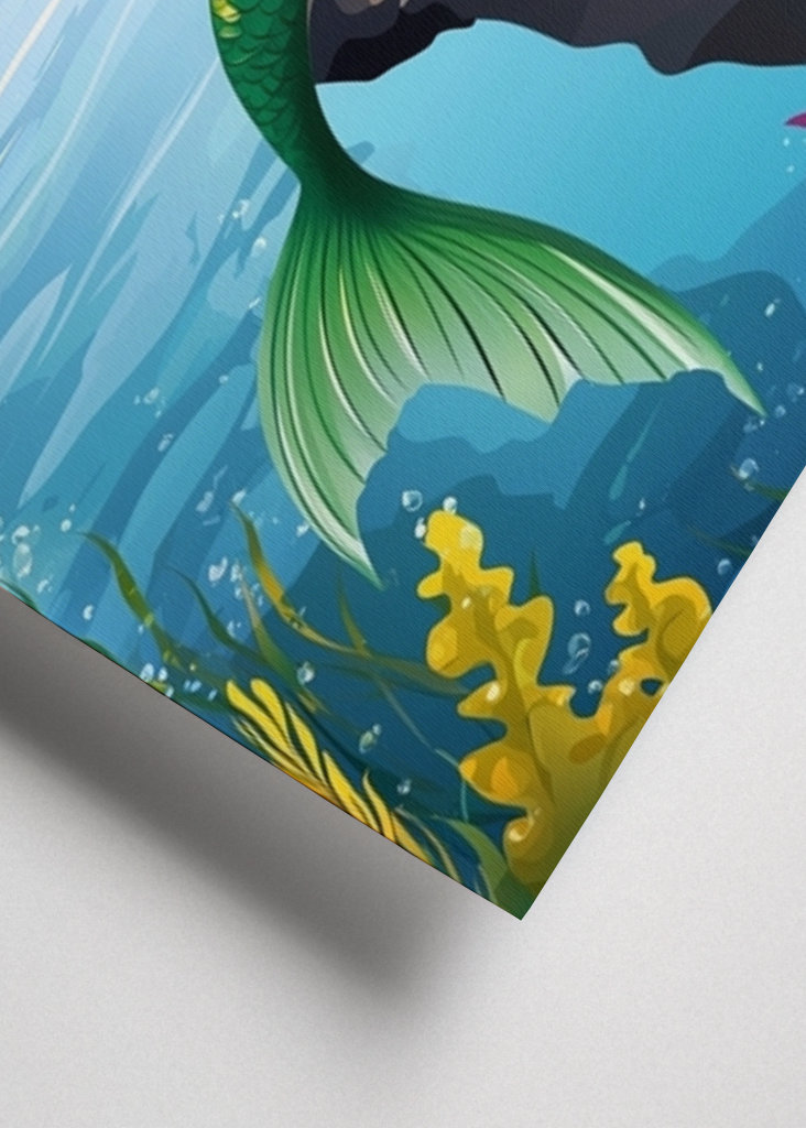 Den Lille Havfrue Betragter