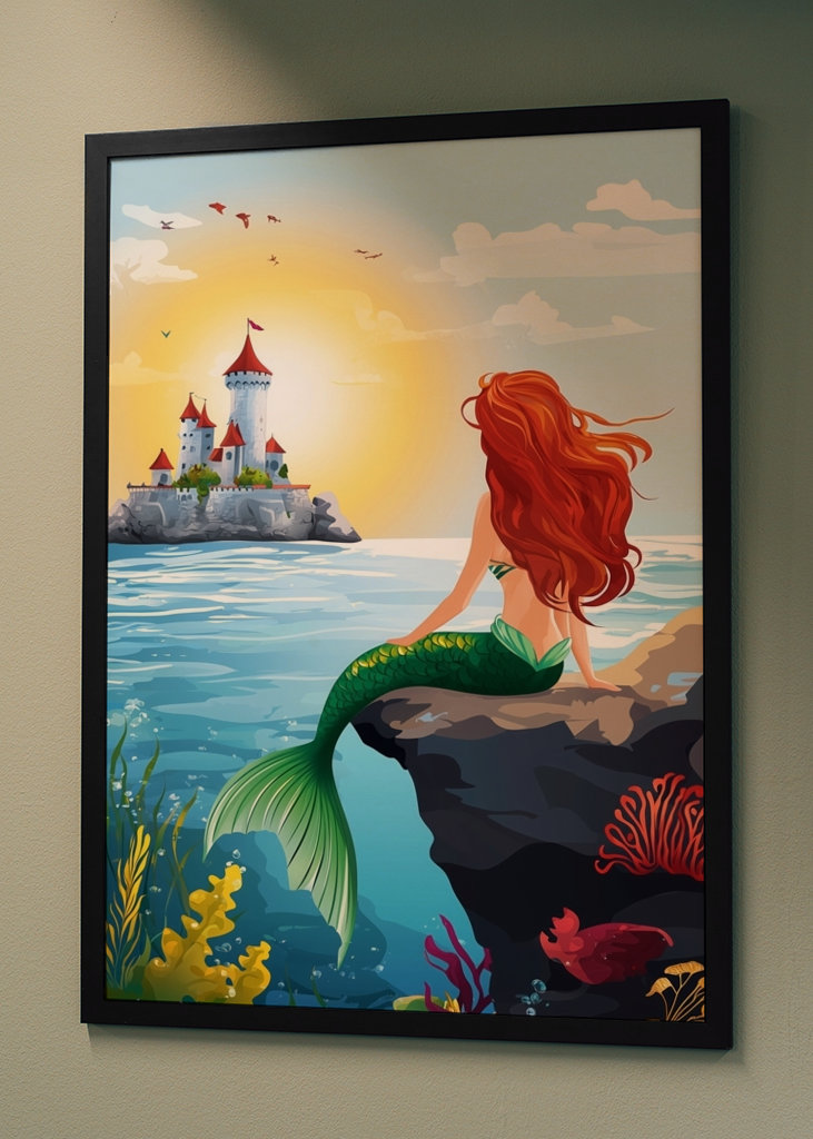 Den Lille Havfrue Betragter